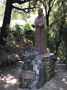 Racó de la pau a Sant Martí del Montnegre