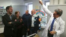 Visita conseller a l'Hospital