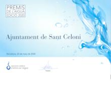 premis de l'aigua 2020