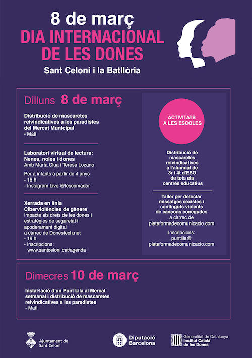 Cartell 8 de mar&ccedil;