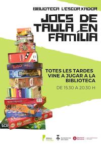 Jocs de taula biblioteca