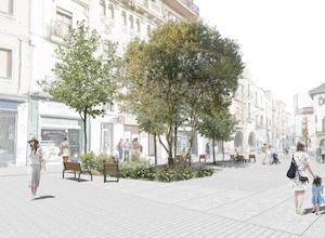 Obres pla&ccedil;a de la Vila