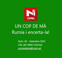 Un cop de m&agrave; - 23 set.