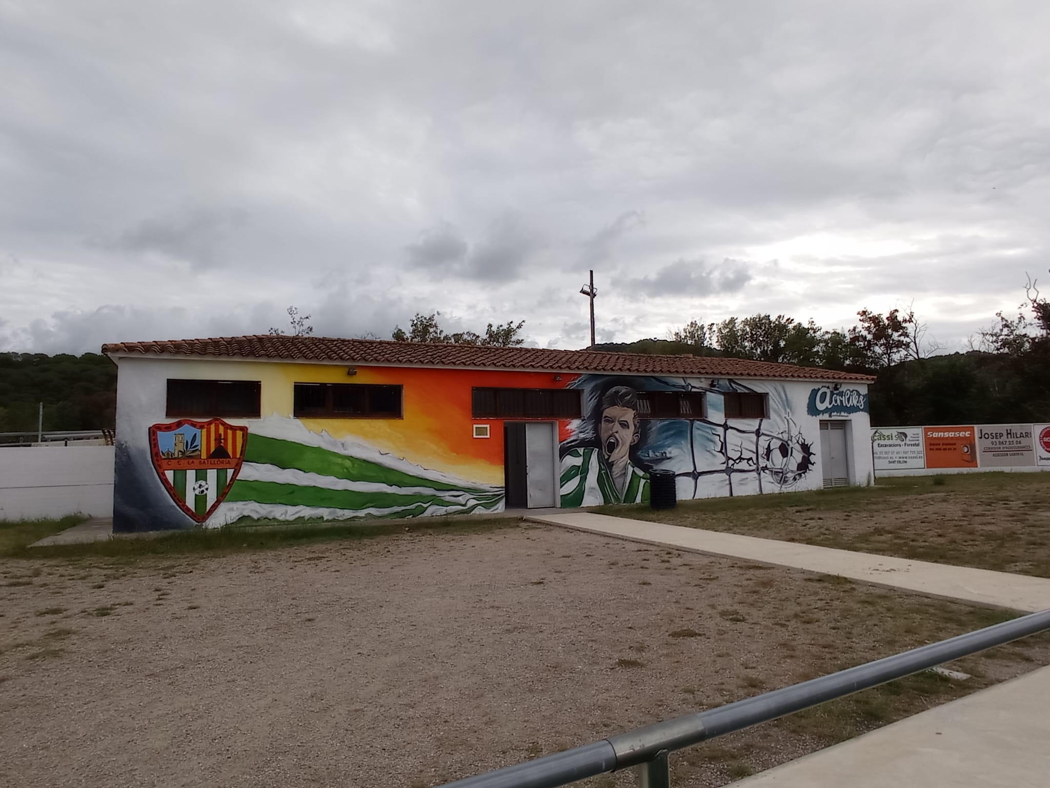 Mural la Batll�ria