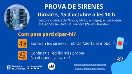 prova sirenes