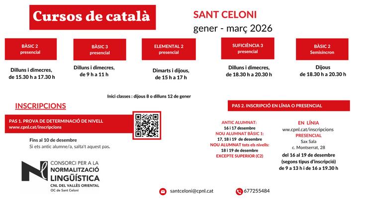 CURSOS TRIMESTRALS CATALÀ