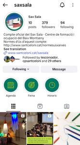 instagram sax sala