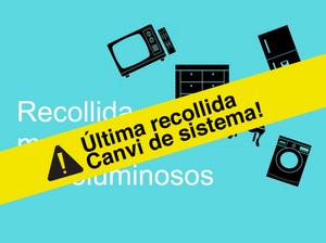 Recollida mensual de voluminosos