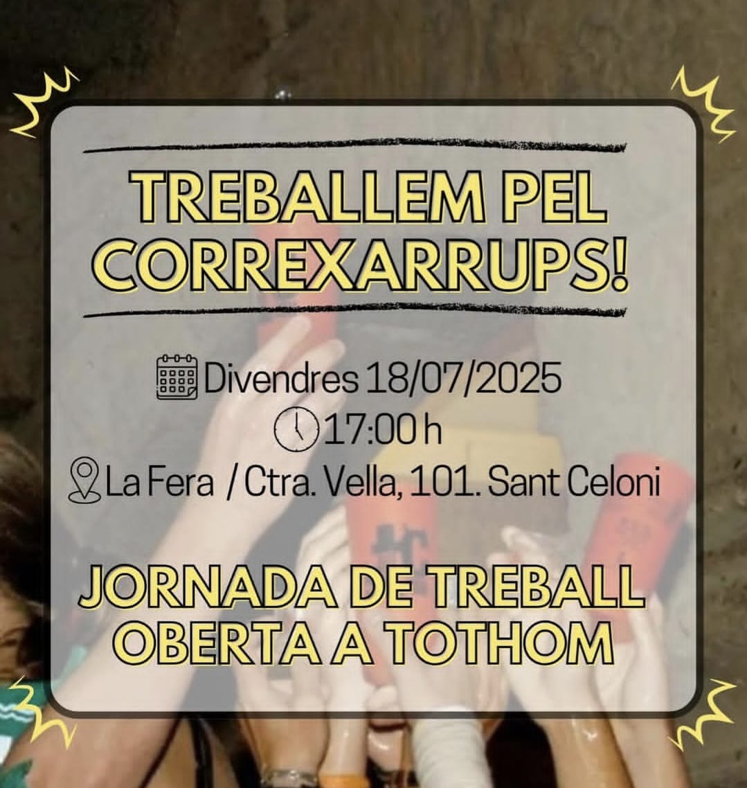 Jornada treball correxarrups
