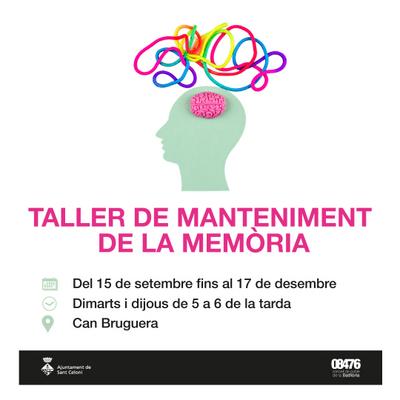 taller mem&ograve;ria