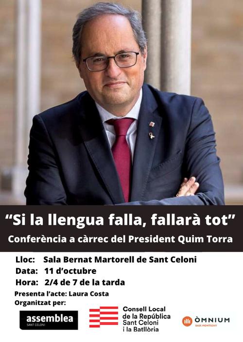 Conferència Quim Torra