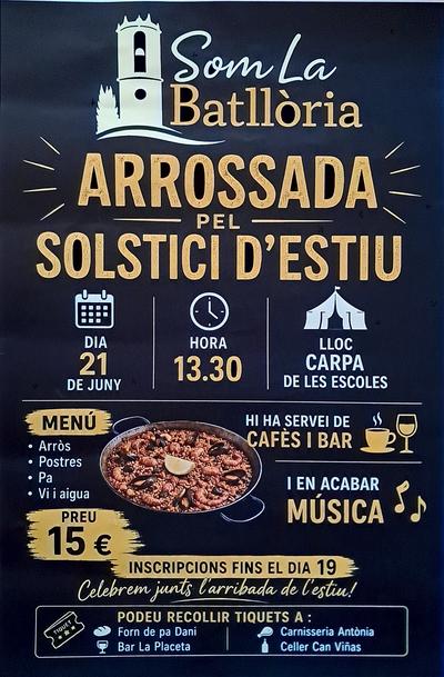 Arrossada a la Batll&ograve;ria